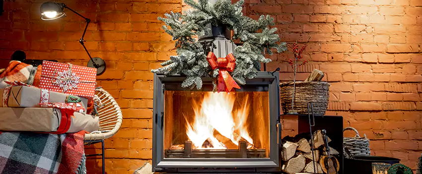 Travis Industries Linear Gas Fireplace Installation in Ozark, Alabama