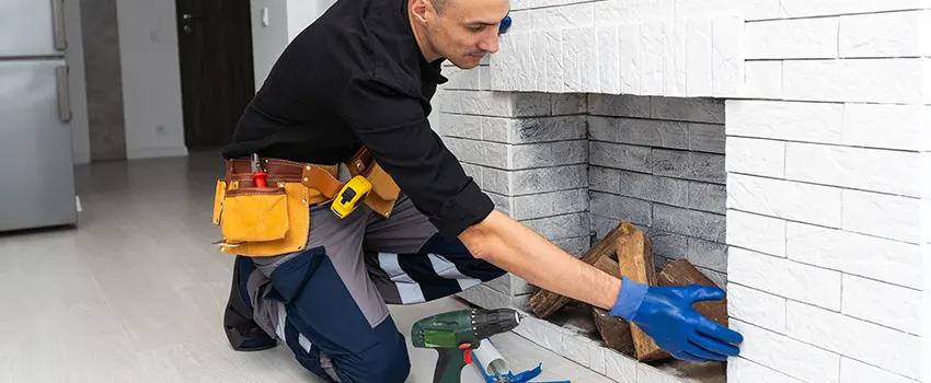 Fireplace Damaged Damper Frame Repair Services in Ozark, Alabama
