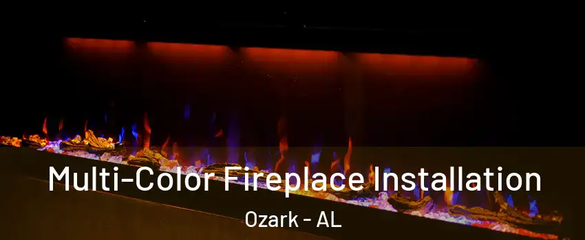  Multi-Color Fireplace Installation Ozark - AL